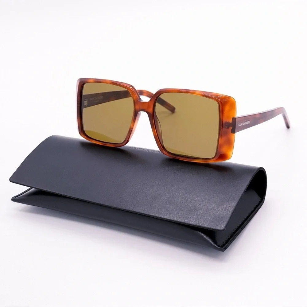 ✨ NEW SAINT LAURENT sunglasses Havana brown
